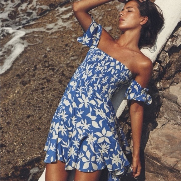 🦋 Bloggers Favorite 🦋 NWT Zara Floral Printed Short Dress - Picture 5 of 11